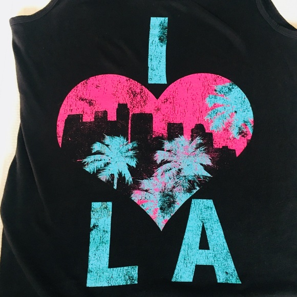 Los Angeles Tank I Heart LA L.A. - Picture 5 of 8